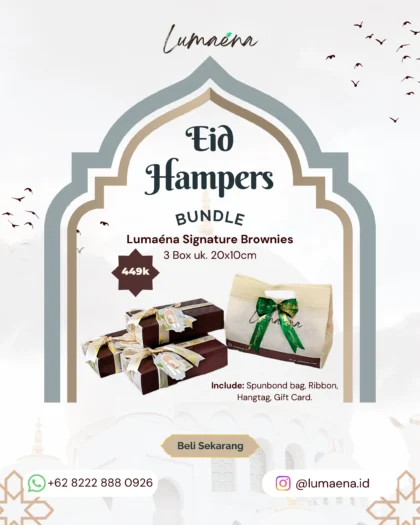 Lumaena Signature Brownies - Bundle 3 Box Hampers Package