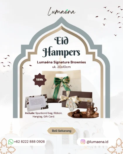 Lumaena Signature Brownies - 1 Box Hampers Package