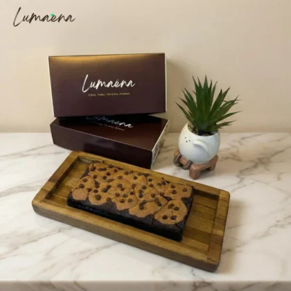 Lumaena Signature Brownies - Fudgy Brownies dari Tepung Almond | Gluten Free